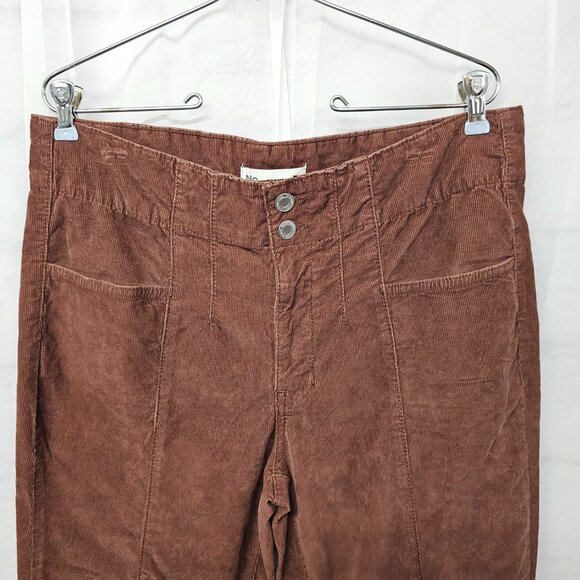 Vintage No Boundaries Corduroy Pants Y2K Flared Leg Brown Grunge Retro 16 - Picture 2 of 10